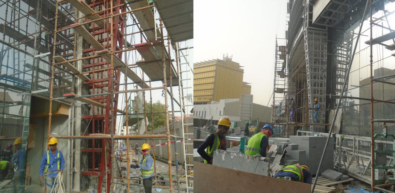 Facade Sub Frames Installation_ii