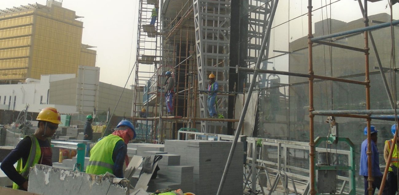 Facade Sub Frames Installation_iii