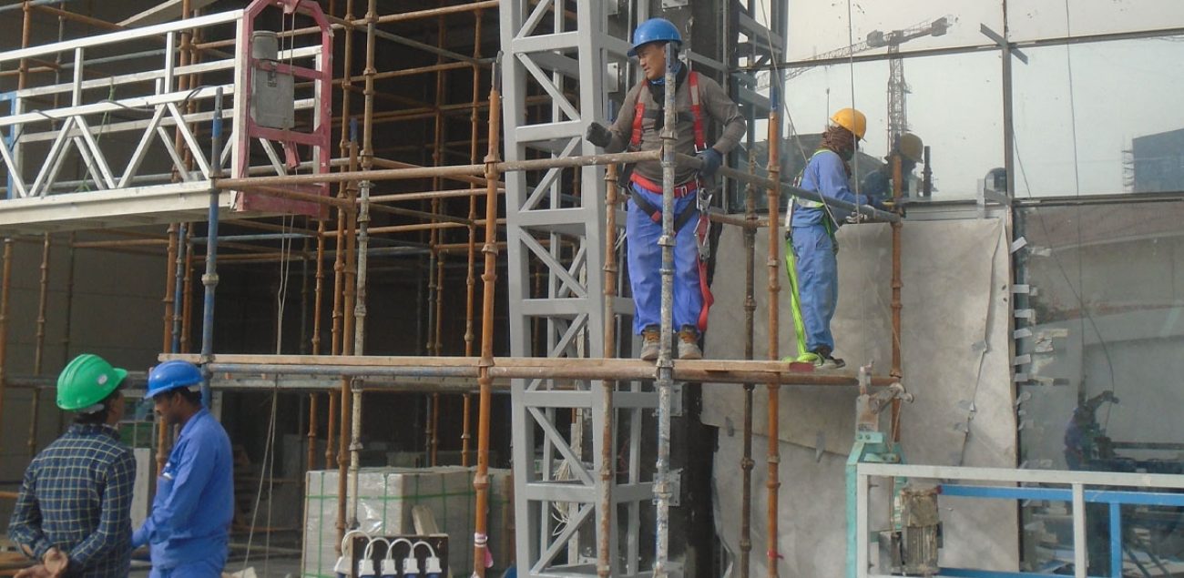 Facade Sub Frames Installation_iv
